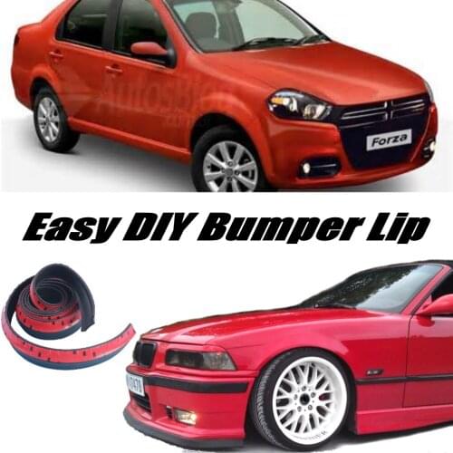 NOVOVISU Bumper Lip Deflector Lips For Dodge Forza Front Spoiler Skirt For Car View Tuning / Body Kit / Strip