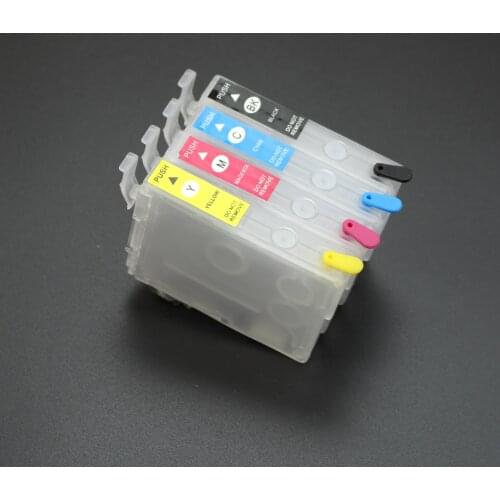 T34 34XL T702 702XL Refill Ink Cartridge For Epson WorkForce PRO WF-3725 WF3720 WF-3730 3733 Ink Cartridge No Chip