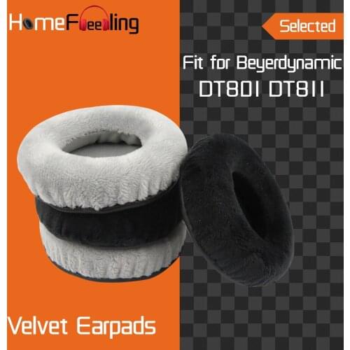 Homefeeling Earpads for Beyerdynamic DT801 DT811 Headphones Earpad Cushions Covers Velvet Ear Pad Replacement