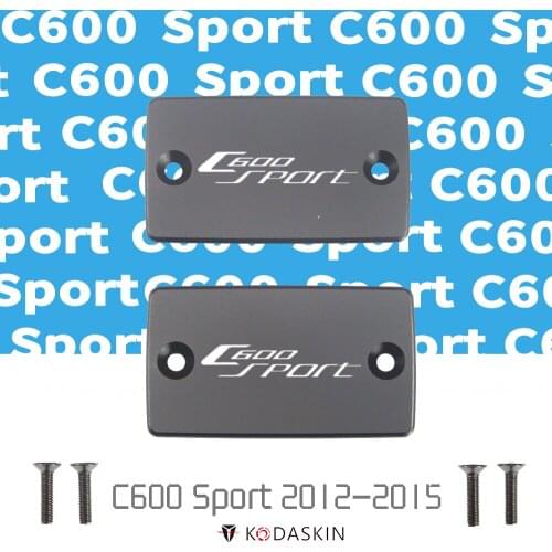 KODASKIN CNC Aluminum Brake Fluid Reservoir Tank Cap Front Brake Cap for BMW C600 Sport 2012 2013 2014 2015