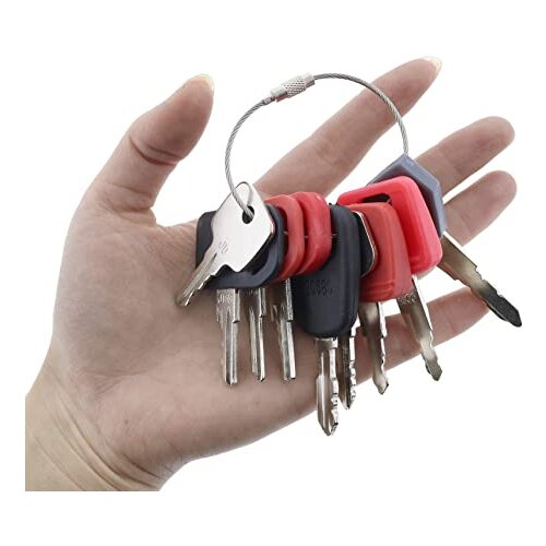 9 Ignition Key Set (9 Keys) Heavy Construction Equipment for John Deere Tractor GY20680 h800 52160