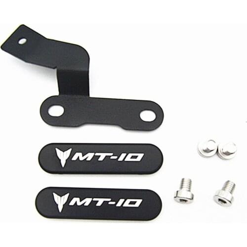 Motorcycle Footrest Cover Footrest Blanking Plate for YAMAHA MT10 with logo