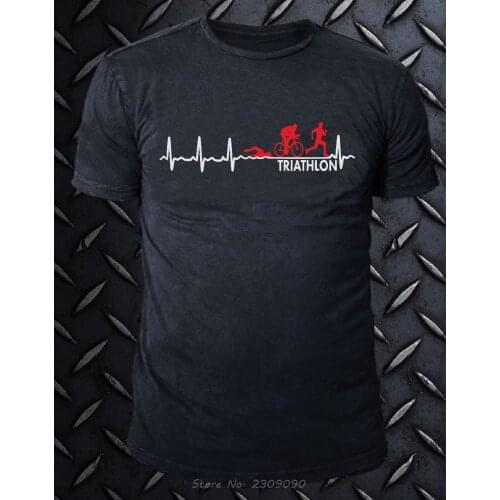 Male Basic Tops Famous T-Shirt Maglietta Tshirtsporter Triathlon Nuoto Ciclismo Corsat TShirt Hip Hop Tees Harajuku