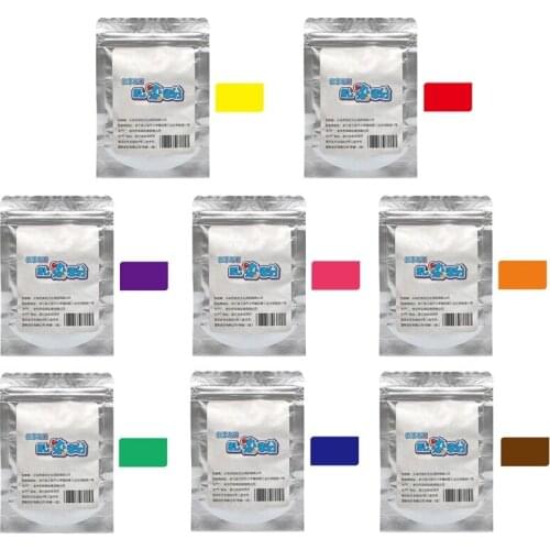 25g Tie-Dye Fabrics Powder Pigment Paint Color Crafts DIY Febrics Decorating Material DIY Handmade Crafts Equipment for Art