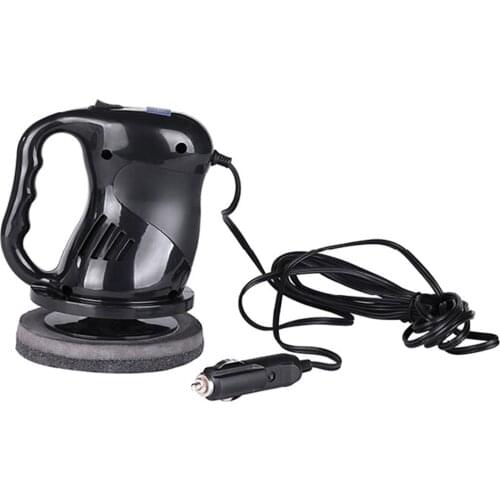 Portable Auto Vehicle Polisher Electric Sander 12V 80W Car Polishing Machine Waxed Buffer Waxer Cleaner Tools Kit