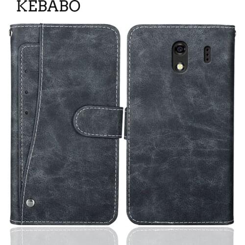 Luxury Wallet Konrow City 5 Case 5" Vintage Flip Leather Business Protective Cover For Konrow City 5 Case Phone Bag