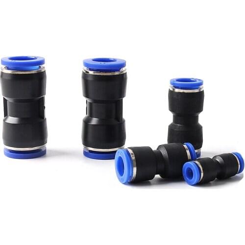 5Pcs Garden Straight-through Quick Joint Plastic Butt Joint Garden Cooling Sprayer Accessories Pneumatic Tools