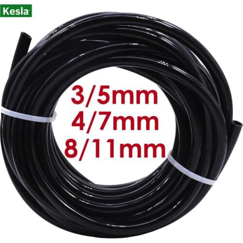 KESLA 3/5mm 4/7mm 8/11mm Garden Watering Hose Connector Pipe Irrigation 1/4" Gardening Irrigation 1/8'' 3/8'' Watering Pipe