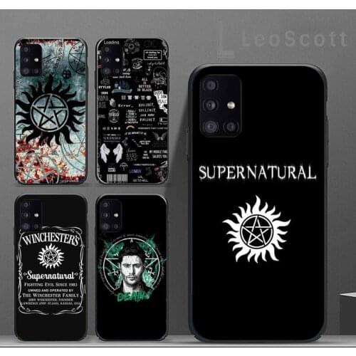 Supernatural SPN tv Dean and Sam Phone Cases For Samsung A50 A51 A71 A31 A21S S8 S9 S10 S20 S21 Plus Fe Ultra 4G 5G