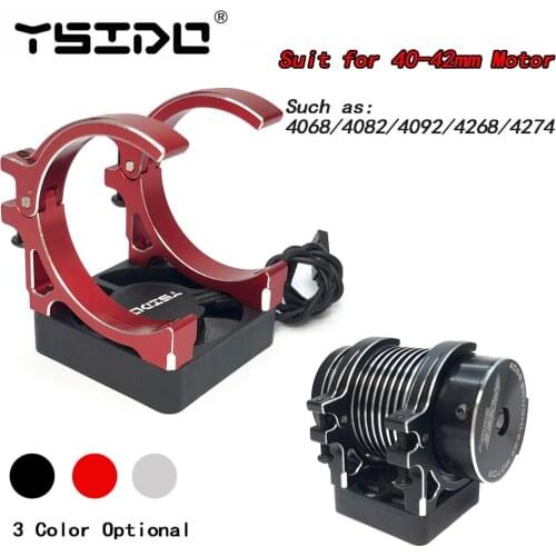YSIDO 3010 4010 30mm 40mm Cooling Fan Heat Dissipation W/ Holder for 1/8 1/10 1/12 Traxxas Axial HSP Wltoys RC Buggy Monster Car
