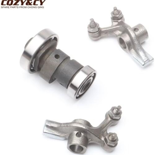 Scooter high quality camshaft & rocker arm for Yamaha YW125 BWS125 ZUMA 125 CYGNUS-X 125cc Engine parts