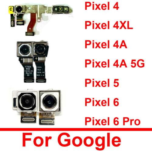 Back Camera Front Camera For Google Pixel 4 Rear Big Main Small Camera For Google Pixel 4XL Flex Cable Ribbon Replacement