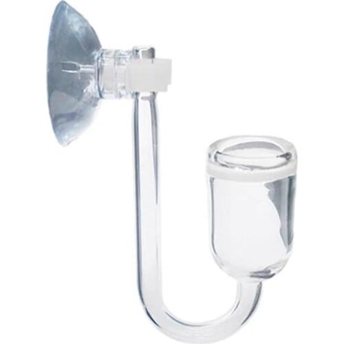 1Set Aquarium CO2 System Diffuser Glass Tank Regulator CO2 Atomizer with Ceramic Disc Suction Cups Fish Aquarium Accessories