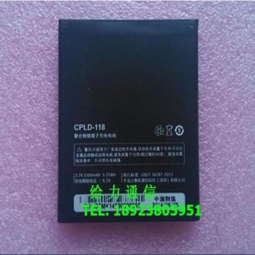 1500mAh CPLD-118 New Replacement Battery For Coolpad 5310 High Quality battery with phone stander