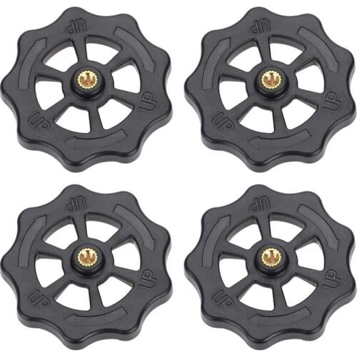 4PCS Hot Bed Platform Knob Upgraded Big Hand Twist Leveling Nut for CR-10 CR-10s