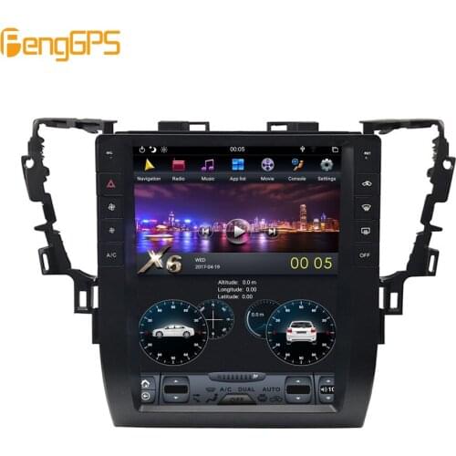 Android 8.1 4+64 Tesla system car radio gps automatic For TOYOTA Alphard Vellfire AH30 2015 2016 2017-19 navigation for skyline