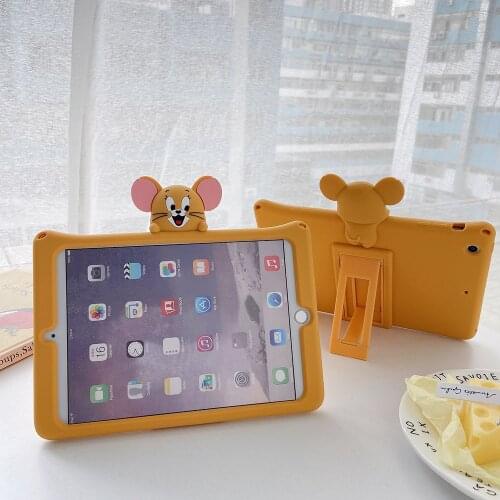 IPad Air2 Case Cover iPad 10.2 9.7 inch Cartoon Cute Case For iPad 2 3 4 mini1/2/3/4/5 iPad Case with Stand for Children