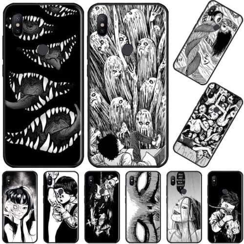 Japanese horror comic Tomie Phone Case For Xiaomi Mi A1 A2 5 6 6PLUS 8 9 SE Lite MIX 2 2S MAX 2 3 Pocophone F1