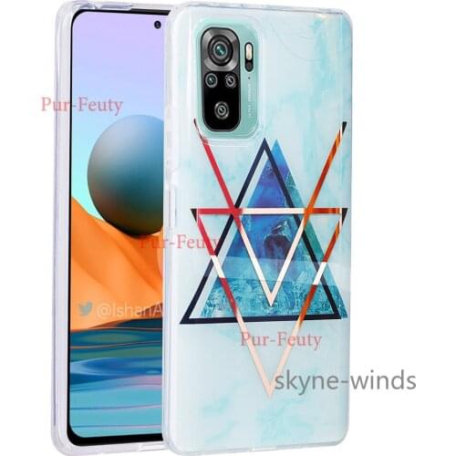 For Xiaomi Redmi Note 10 Pro plating phone case fashion lightweight and anti-fall cover coque fundas casing for Redmi Note10 Pro