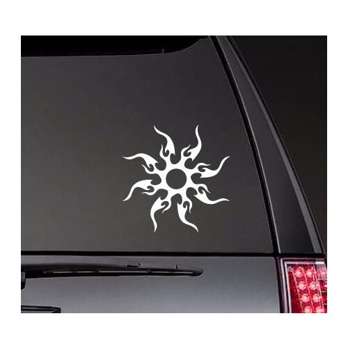 Pretty Tribal Sun Car Body Stickers Window Door Decal Funny Top Quality Waterproof ZP188