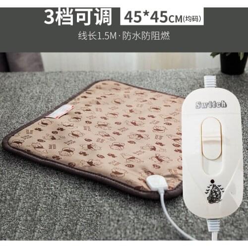Pet Electric Blanket Warming Pad Dog Waterproof Intelligent Temperature Control Cat Dog Antileakage Cat Heating Mat Pet Supplies