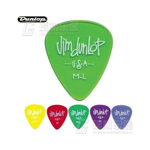 Dunlop Gels Vivid Translucent Guitar Pick Plectrum Mediator