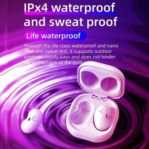 S6 TWS Mini Bluetooth 5.1 Earphones dual Subwoofer wireless Touch Control Wireless in-Ear HeadphonI With noise reduction