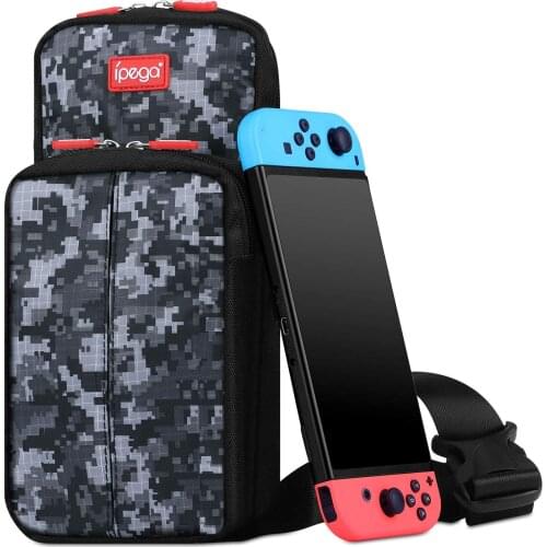 Travel Bag for Nintendo Switch Shoulder Bag Portable Backpack for Switch Accessories Console Dock Charger JoyCons Grip
