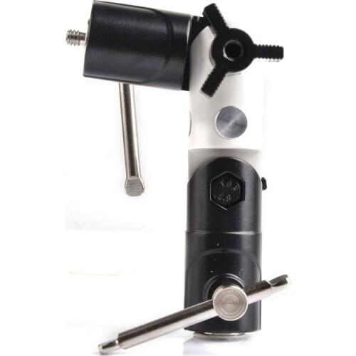 1/4"-3/8" Flash Shoe Swivel Umbrella Holder Light Stand Conversion Screw Adapters Bracket U Type DSLR Camera Accessories