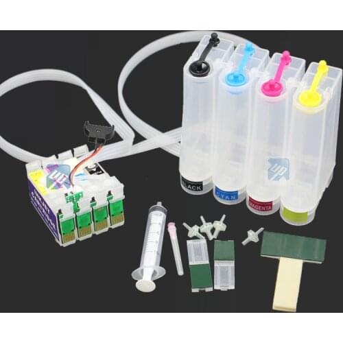 Empty CISS continuous ink system for epson 2650DWF 2660DWF WF-2650 WF-2660 2660 2650 T1631 t1621 INK CARTRIDGE