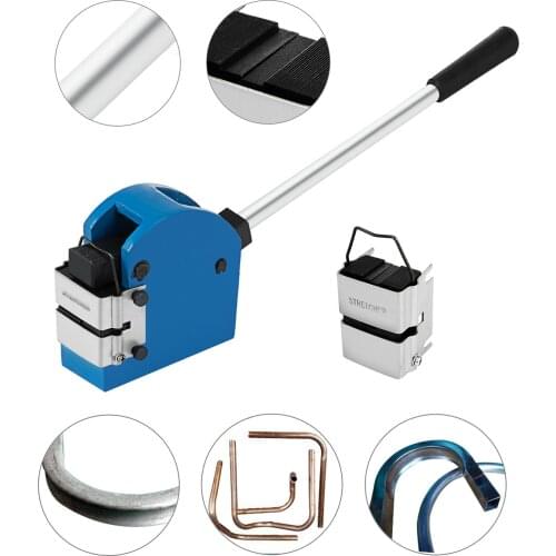 2-in-1 Manual Sheet Metal Shrinker Bending machine Solid Construction Manual Expansion Machine Pipe Tube Bender