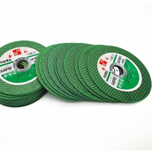 25/50pcs Grinding Wheel Cutting Discs 100 Angle Grinder Stainless Steel Metal Resin Double Mesh Ultra-Thin Polishing Piece