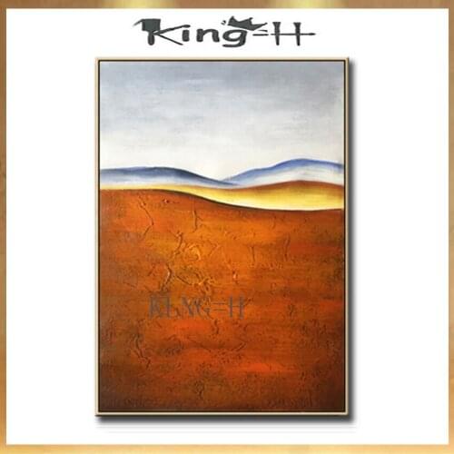 Nordic quadro wall canvas painting Handmade abstract oil painting picture for home design modular 3 pieces for living roo