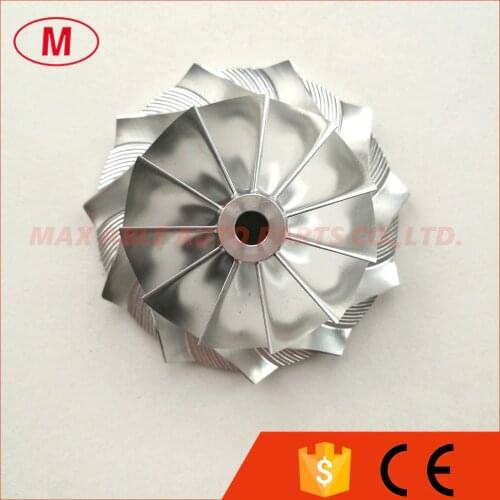 CT26 17291-17040 Turbocharger Aluminum 2024/Milling/Turbo Billet compressor wheel 45.90X64.89mm 11+0 blades for 17201-17040