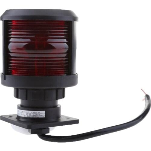 Red Lights Marine Boat Yacht LED Navigation Light Stern Anchor Lamps Waterproof