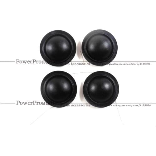 4PCS High Quality 28mm black silk diaphragm dome Tweeters loudspeaker speaker voice coil lead wire both side 8ohm