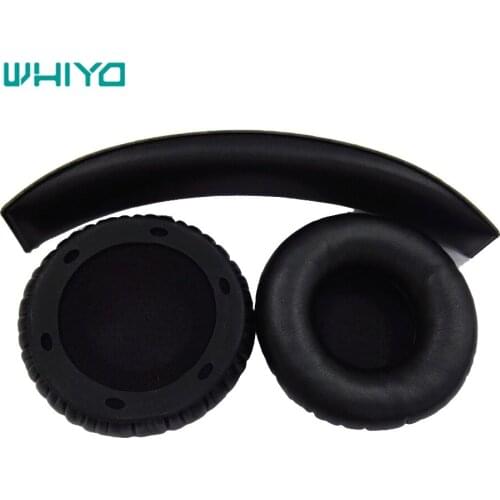 Whiyo 1 set of Replacement Ear Pads Cushion Cover Earpads Pillow for Sol Republic Tracks Anthem HD Headset Headphones