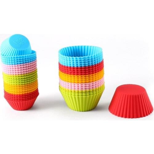 YOOAP 15-piece candy color silicone cake mold snowflake silicone cup baking mold egg tart