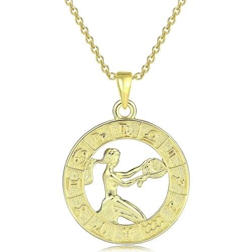 Женские кулоны знаки зодиака ZHOUYANG China At AliExpress