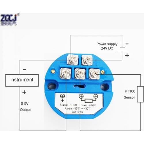 0-50'C,0-100'C,0-150'C,0-200'C,0-250'C,0-300'C,0-400'C-50~+50'C PT100 Temperature transmitter 0-5V 4-20mA 0-10V Transmit output