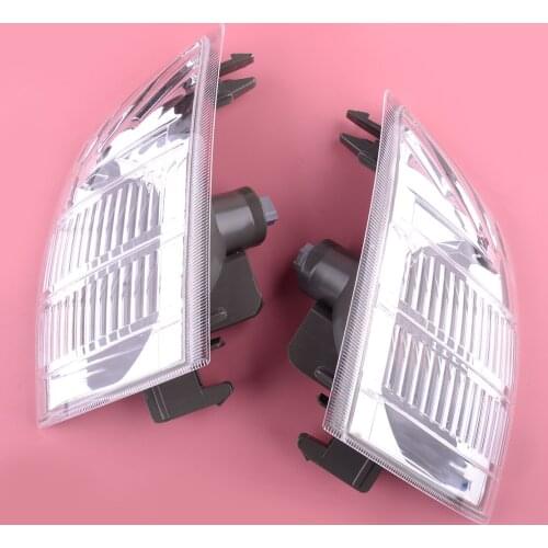 1 Pair Front Corner Turn Signal Light Lamp Car ABS Fit For Nissan X-TRAIL XTRAIL T30 2001 2002 2003 2004 2005 2006 2007