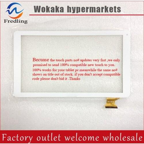 1pcs/10pcs white 10.1" Inch ZP9194-101VER.DH DH-1027A1-PG-FPC105-V2.0 tablet pc touch screen panel digitizer sensor replacement