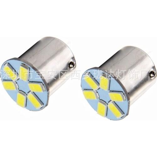 1156 Automobile Led Turn Signal 6smd 5630 Led Motorcycle Turn Signal Turn Signal Angle Lamp Led Lights for Car Car Accessories