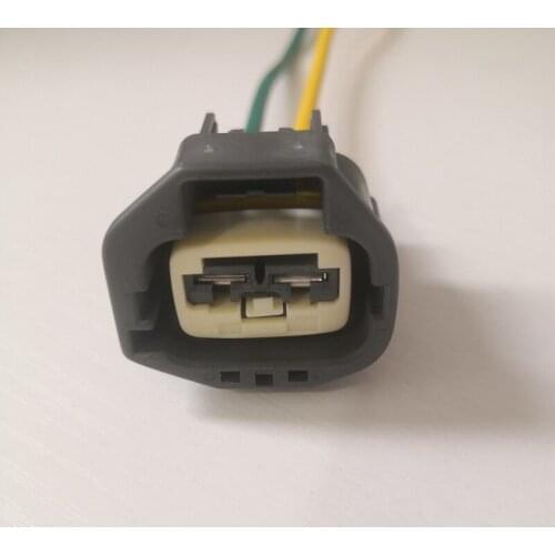 2 Pin/Way Engine Cooling Fan Connector Plug With 14AWG Wiring Harness For Ford Lincoln Mercury 3U2Z-14S411-EUAA