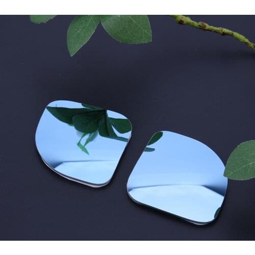 2 Pcs Popular Car Clear Car Rearview 360 Rotating Mirror Safety Wide Angle Round Convex Blind Spot Mirror Parking Accessories