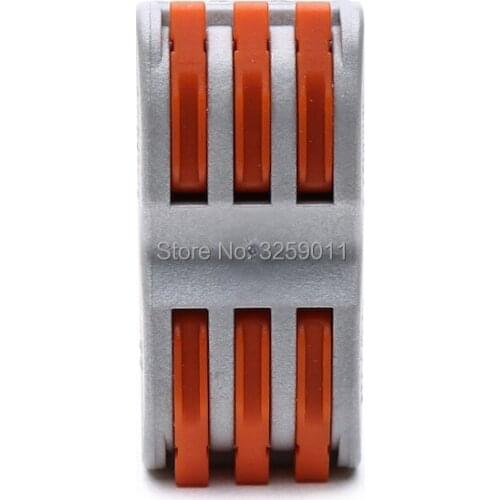 150PCS 28-12 AWG SPL-3 PCT-213 222-413 Fast Terminals For Connection Of Wires Lamps And Lanterns 6 pin quick wire connector