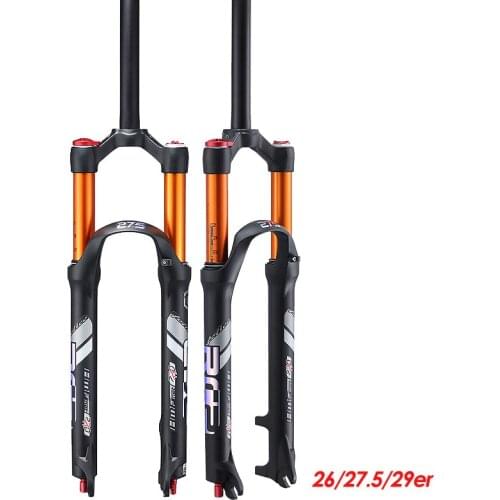 MTB Bicycle Fork Supension Air 26/27.5/ 29er Inch Mountain Bike 32 RL100mm Fork For A Bicycle Accessories