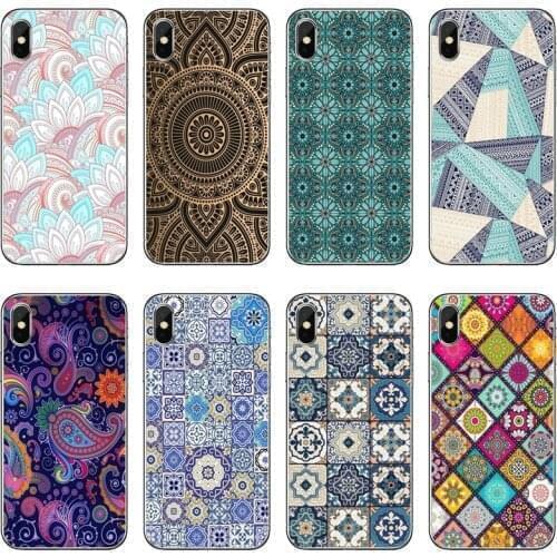 Art Decorative Moroccan Tile Accessories Phone Case For Xiaomi Mi 9 8 SE Pro A2 Lite 6X 5 4 A3 A1 Note Max Mix 2s 3 Pocophone F1