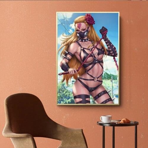 One Punch Man Digital Japanese Anime Wall Decoration Poster Art Prints 50 x 70 cm,No Frame