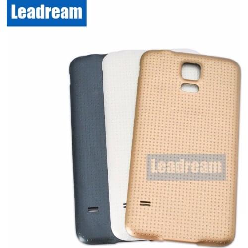 Leadream 50PCS/LOT DHL For Samsung Galaxy S5 Battery Door Replacement Battery Back Housing Cover Case Replacement White Blue